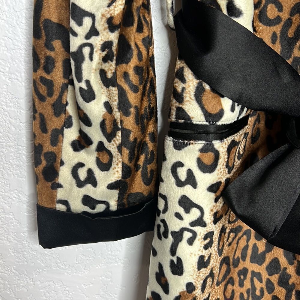 New Valentina Shah Leopard Blazer Dress Size 0 Revolve - Picture 5 of 15